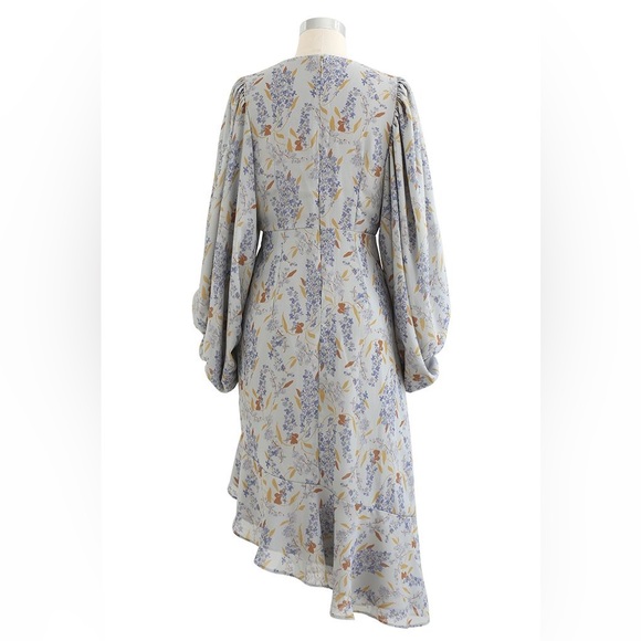 O.P.T. Liv blue floral dress - Picture 5 of 5